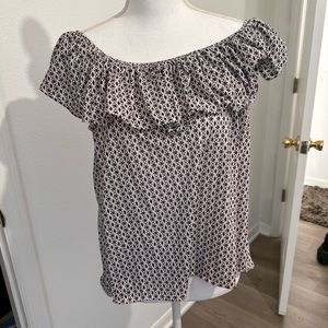 Off the shoulder womens top